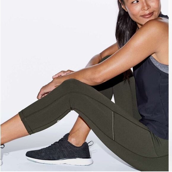 Lululemon Speed Up Crop *21"
Dark Olive - Picture 4 of 13